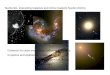 Starbursts, Interacting Galaxies and Active Galactic Nuclei (AGNs) Evidence for close encounters, collisions & mergers Eruptions and explosions -- radio
