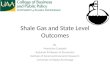 Shale Gas and State Level Outcomes By Mouhcine Guettabi Assistant Professor of Economics Institute of Social and Economic Research University of Alaska