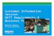 1 - 1 - Customer Information Session OATT Requirements & Business Practices Martin Huang VP Grid Operations March 2011