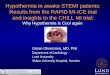 Göran Olivecrona, MD, Phd Department of Cardiology Lund University Skåne University Hospital, Sweden Hypothermia in awake STEMI patients: Results from