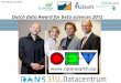 ` Dutch Data Award for beta sciences 2012 2013 March 26 NCG