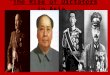 “The Rise of Dictators in Asia” Background: The Chinese Republic A.February 1912: last Qing emperor abdicates the throne Outcome: Republic of China formed