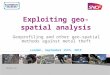 Geoprofiling and other geo-spatial methods against metal theft CONFIDENTIAL SNCF London, September 15th, 2015