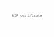 NIP certificate. Przemyśl, 6 December 2000 *06/12/2000 DECISION ON THE ASSIGNMENT OF THE TAXPAYER’S IDENTIFICATION NUMBER [NIP]