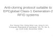 11 Anti-cloning protocol suitable to EPCglobal Class-1 Generation-2 RFID systems Eun Young Choi, Dong Hoon Lee, Jong In Lim, Computer Standards & Interfaces,