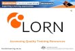 Flexiblelearning.net.au Accessing Quality Training Resources