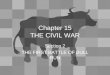 Chapter 15 THE CIVIL WAR Section 2 THE FIRST BATTLE OF BULL RUN