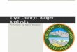 Inyo County: Budget Analysis Presented by Amber Baumann