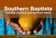 Southern Baptists’ gifts for world hunger provided for projects in more than 68 countries in 2008