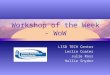 Workshop of the Week - WoW LISD TECH Center Leslie Coates Julie Ross Hallie Snyder