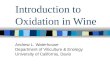 Introduction to Oxidation in Wine Andrew L. Waterhouse Department of Viticulture & Enology University of California, Davis