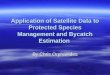 Application of Satellite Data to Protected Species Management and Bycatch Estimation By Chris Orphanides