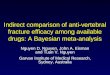 Nguyen D. Nguyen, John A. Eisman and Tuan V. Nguyen Garvan Institute of Medical Research, Sydney, Australia Indirect comparison of anti-vertebral fracture
