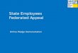 State Employees Federated Appeal Online Pledge Demonstration