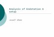 Analysis of Endstation A setup Josef Uher. Quartz bar Start counter