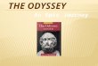 THE ODYSSEY An Epic Journey. IMPORTANT DEFINITIONS Epic-  An extended narrative poem in elevated or dignified language, celebrating the feats of a legendary