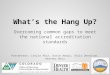 What’s the Hang Up? Overcoming common gaps to meet the national accreditation standards Presenters: Leslie Akin, Katie Amaya, Shylo Dennison, Heather Weir