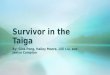 Survivor in the Taiga By: Gina Peng, Hailey Moore, Lilli Liu, and Jaelyn Compton