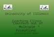 University of Illinois Coaching Clinic “Counters out of Multiple Formations” Carrollton High School