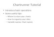 Chartrunner Tutorial Introduce basic operations Some useful tips- – Where to store your charts – How to organize your data – Variable names, Chart names