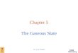 Dr. S. M. Condren Chapter 5 The Gaseous State. Dr. S. M. Condren Properties of Gases can be compressed exert pressure on whatever surrounds them expand