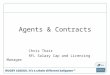 Agents & Contracts Chris Thair RFL Salary Cap and Licencing Manager