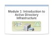 Module 1: Introduction to Active Directory Infrastructure