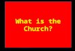 What is the Church?. The Church Elder IElder II Elder III Deacon I Deacon II Deaconess I Deacon IIIDeacon IV Deaconess IIDeaconess III The Bible The Holy