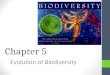 Chapter 5 Evolution of Biodiversity. What is biodiversity? Three different scales – all three contribute to the overall biodiversity of Earth 1.Ecosystem