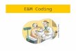 E&M Coding. Cover office visits Hospital visits Physicals Counseling