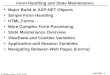 © Minder Chen, 2001-2003 ASP.NET - 1 Form Handling and State Maintenance Major Build-in ASP.NET Objects Simple Form Handling HTML Forms More Complex Form