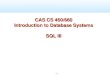 1.1 CAS CS 460/660 Introduction to Database Systems SQL III