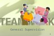 1 General Supervision. 2 General Supervision (and Continuous Improvement) 1.What are the minimum Components for General Supervision ? 2.How do the Components