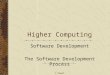 I Power Higher Computing Software Development The Software Development Process