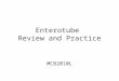 Enterotube Review and Practice MCB2010L. Aerobic vs. Anaerobic chambers The first 4 chambers were sealed and contain anaerobic reactions. The last 8 chambers