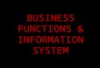 BUSINESS FUNCTIONS & INFORMATION SYSTEM. What is a System? System is simply a set of components that interact to accomplish some purpose. Business is