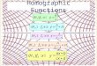 Homographic Functions 1Review sept.2010 纪光 - 北京 景山学校 - Homographic Functions