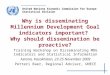 United Nations Economic Commission for Europe Statistical Division Why is disseminating Millennium Development Goal indicators important? Why should dissemination