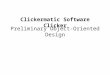Preliminary Object-Oriented Design Clickermatic Software Clicker