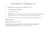 20 B Week IV Chapters 11 Chapter 10, 11( except 11.4 and and 11.6 -7) Intermolecular potentials. ion-dipole, ion-ion Solutions. Interactions in solution,