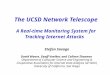 The UCSD Network Telescope A Real-time Monitoring System for Tracking Internet Attacks Stefan Savage David Moore, Geoff Voelker, and Colleen Shannon Department