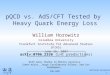 6/26/07 William Horowitz SQM 2007 1 pQCD vs. AdS/CFT Tested by Heavy Quark Energy Loss William Horowitz Columbia University Frankfurt Institute for Advanced