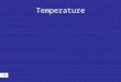 Temperature Temperature Scales Fahrenheit 212 o F 180 o F 32 o F Celcius 100 o C 0 o C Kelvin 373 K 100 K 273 K Boiling point of water Freezing point