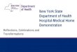 New York State Department of Health Hospital-Medical Home Demonstration Reflections, Celebrations and Transformations