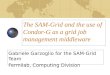 The SAM-Grid and the use of Condor-G as a grid job management middleware Gabriele Garzoglio for the SAM-Grid Team Fermilab, Computing Division