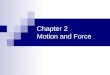 Chapter 2 Motion and Force. Motion How do we know an object is in motion?? Motion: when an object changes position over time relative to a reference point