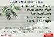 A Relative Cost Framework for Rethinking Assurance of XBRL Filings ISAIS 2011: Rome, Italy Glen L. Gray, California State University, Northridge, USA Michael
