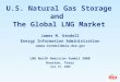 LNG North American Summit 2008 Houston, Texas June 19, 2008 James M. Kendell Energy Information Administration James.kendell@eia.doe.gov U.S. Natural Gas