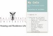 My CoCo Quick Reference Guide for Entering an incident Logging in Creating an incident Basic Information Agencies, Violations & Witnesses Narrative Adding