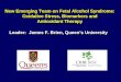 New Emerging Team on Fetal Alcohol Syndrome: Oxidative Stress, Biomarkers and Antioxidant Therapy Leader: James F. Brien, Queen’s University